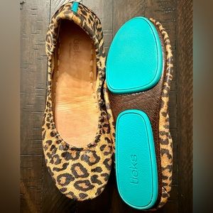 Tieks Leopard Print Ballet Flats Size 7